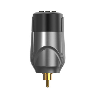 Grey Color RCA Wireless Tattoo Battery Portable Mini With Aluminum Material